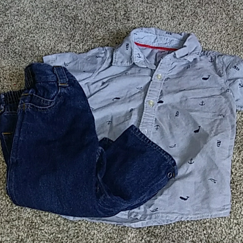 Baby Beginings blue jeans